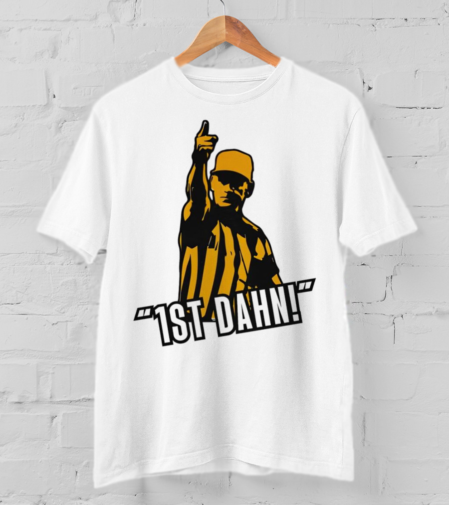 Pittsburgh Steelers 1st Dahn Referee Gesture Steelers Colors T-Shirt