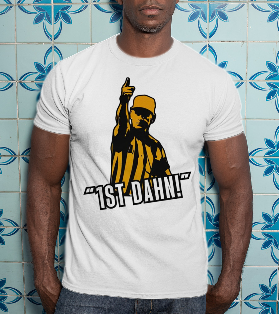 Pittsburgh Steelers 1st Dahn Referee Gesture Steelers Colors T-Shirt