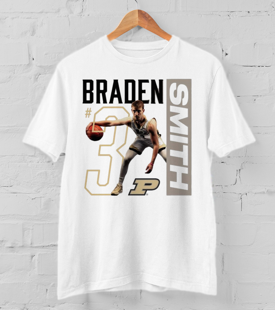 Braden Smith #3 Purdue Basketball P T-Shirt
