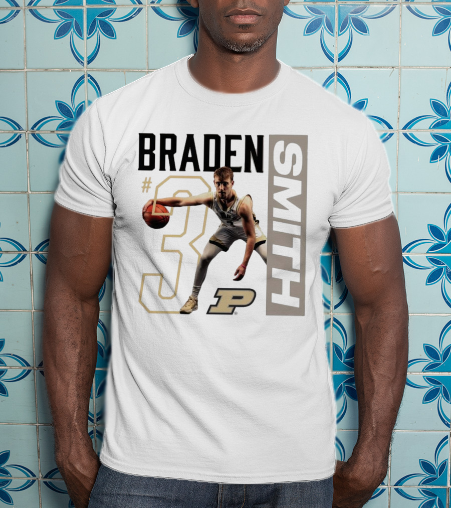 Braden Smith #3 Purdue Basketball P T-Shirt