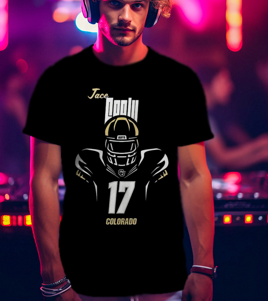 Jace Feely Colorado Football 17 Player T-Shirt