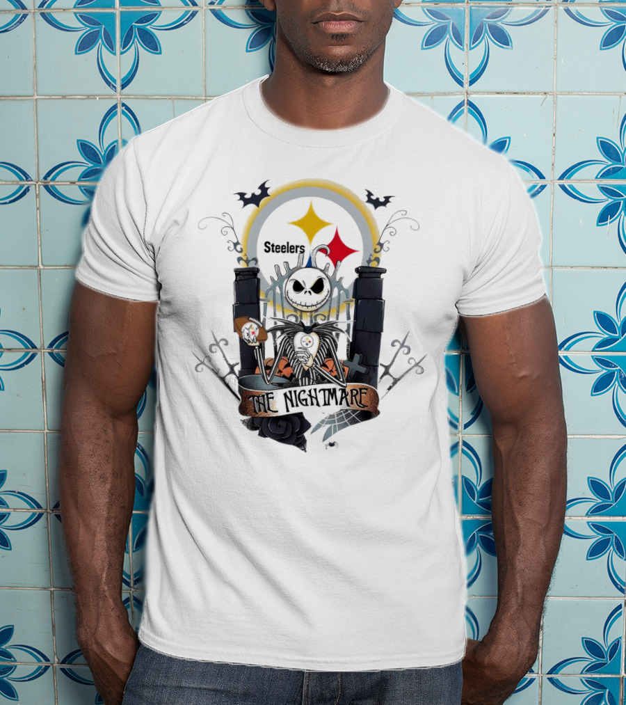 Jack Skellington Steelers The Nightmare T-Shirt