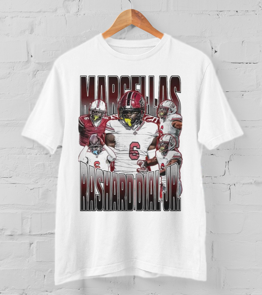 Marcellas Rashard Dial Jr South Carolina Football Gamecocks Vintage T-Shirt