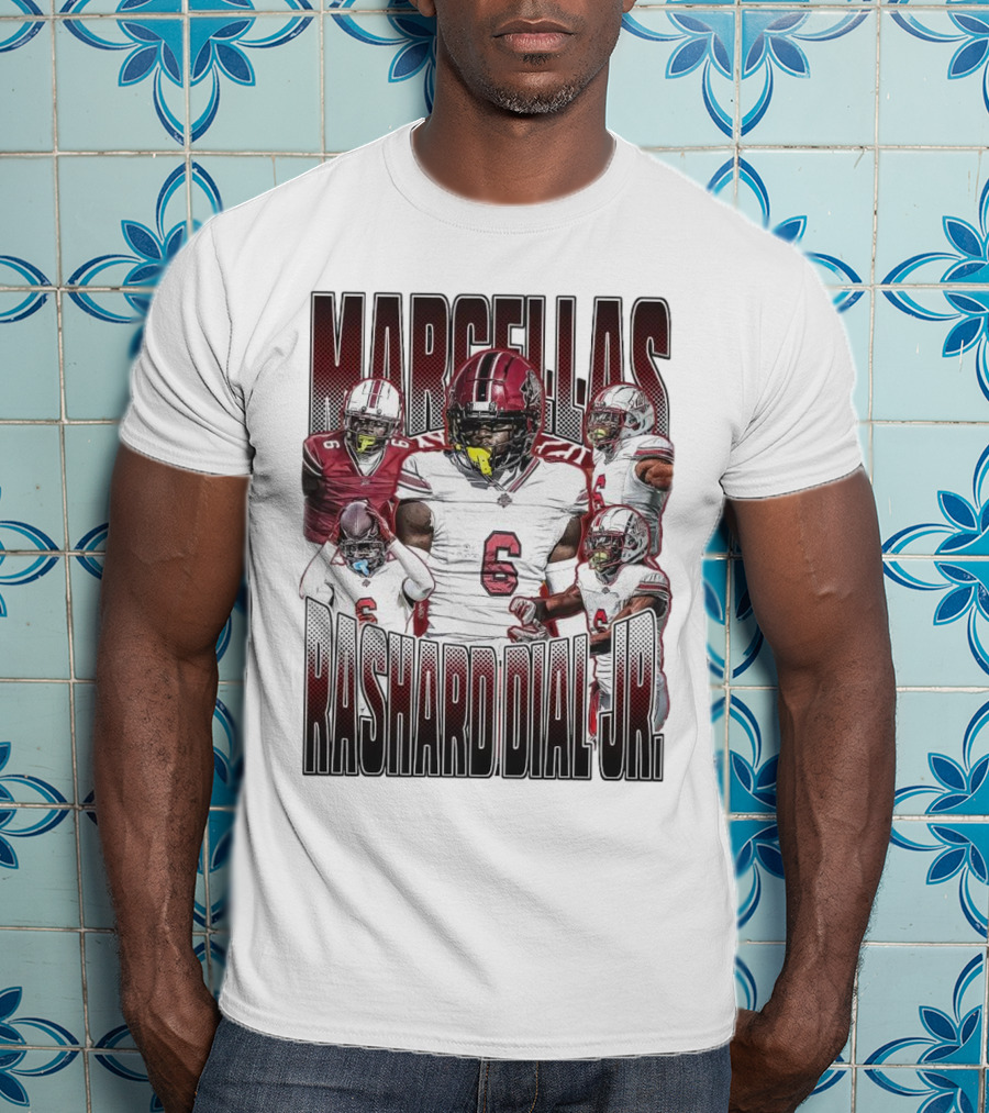 Marcellas Rashard Dial Jr South Carolina Football Gamecocks Vintage T-Shirt
