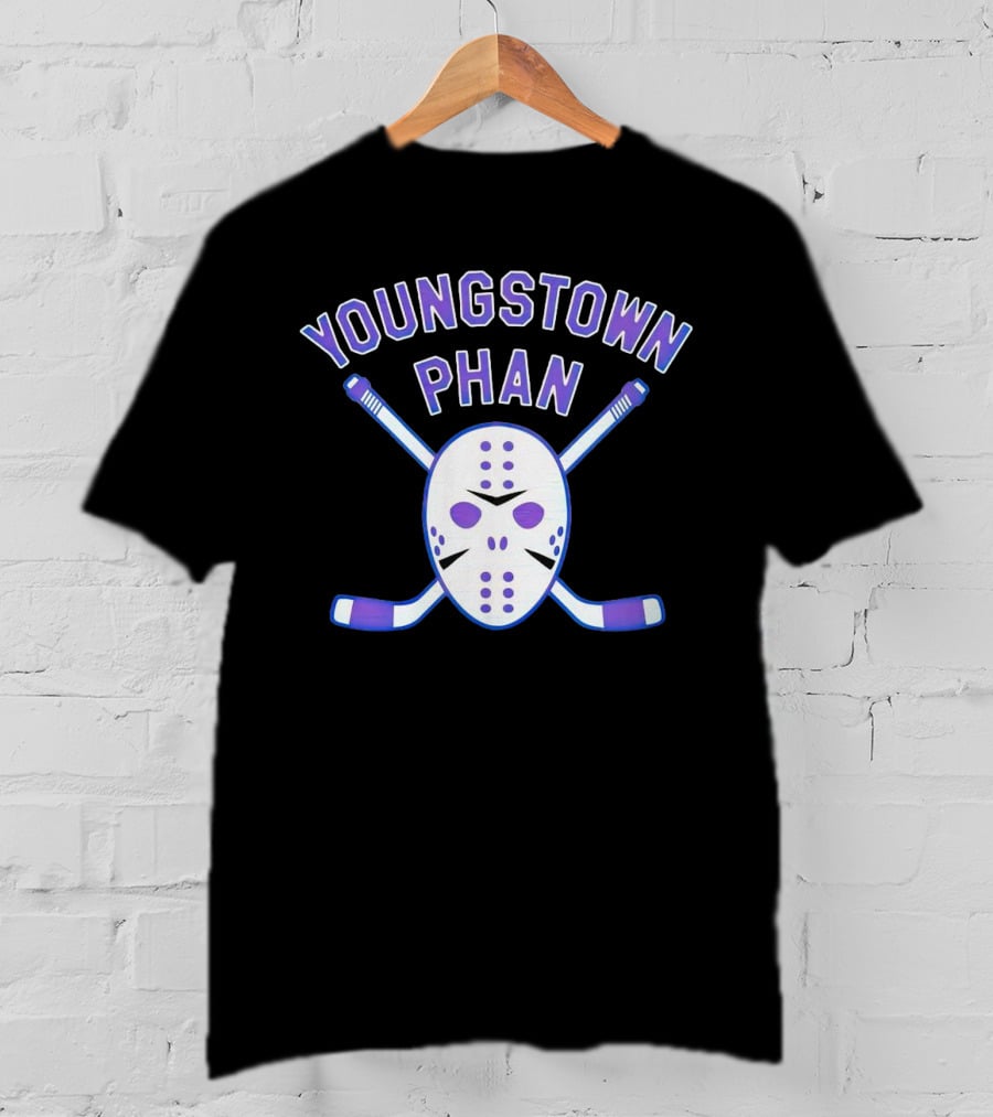 Youngstown Phan Jason Voorhees Mask Hockey Sticks T-Shirt