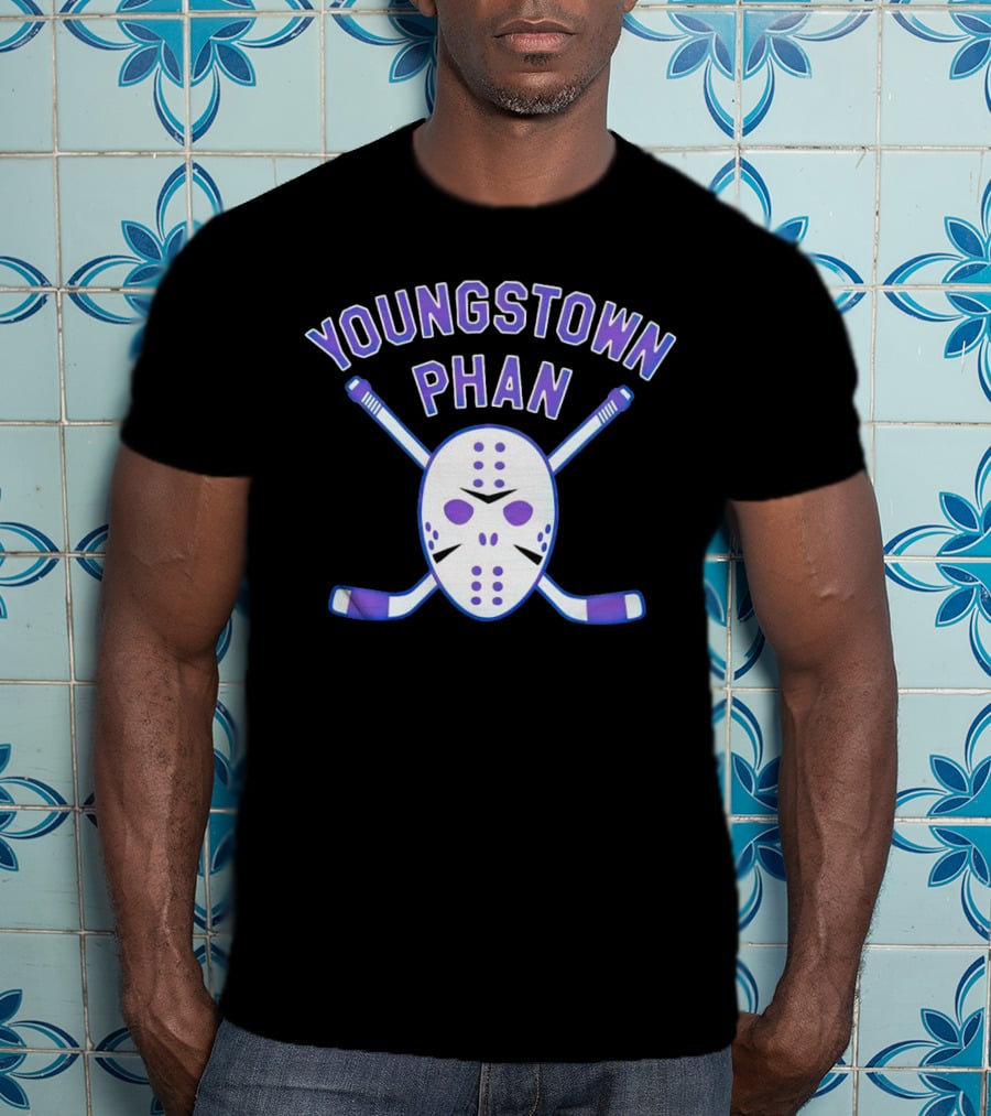 Youngstown Phan Jason Voorhees Mask Hockey Sticks T-Shirt