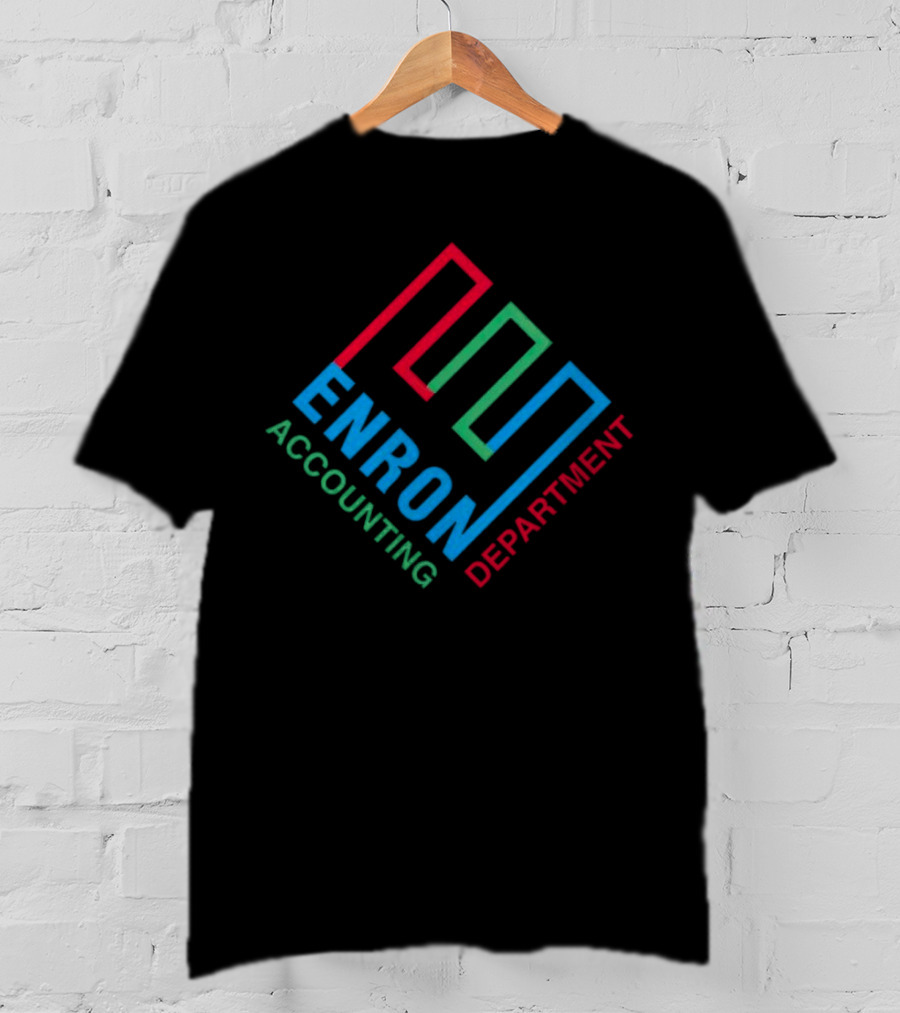 Enron Accounting Department T-Shirt