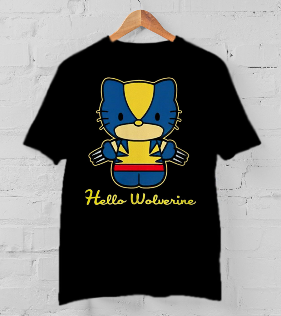 Hello Kitty Wolverine Hello Wolverine T-Shirt