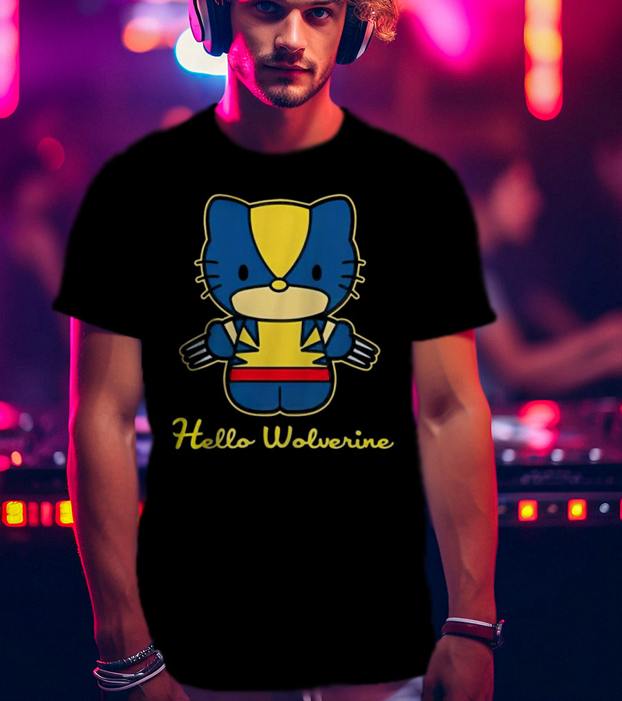 Hello Kitty Wolverine Hello Wolverine T-Shirt