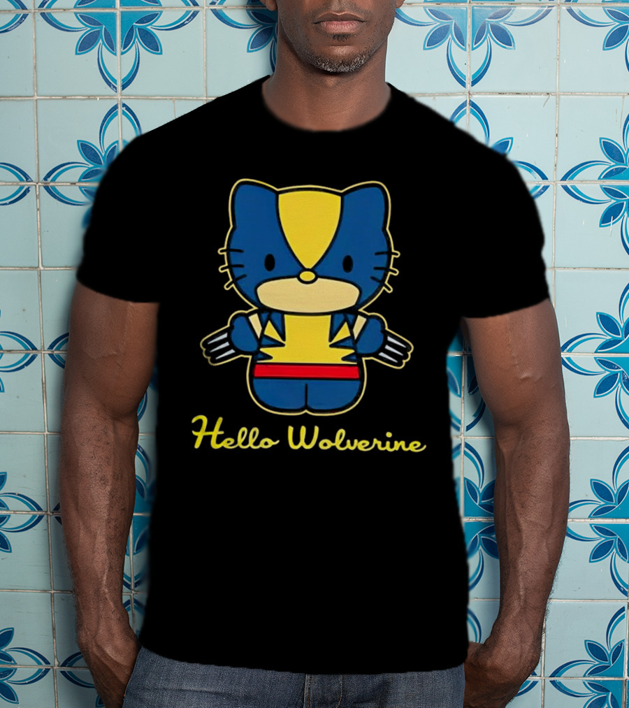 Hello Kitty Wolverine Hello Wolverine T-Shirt