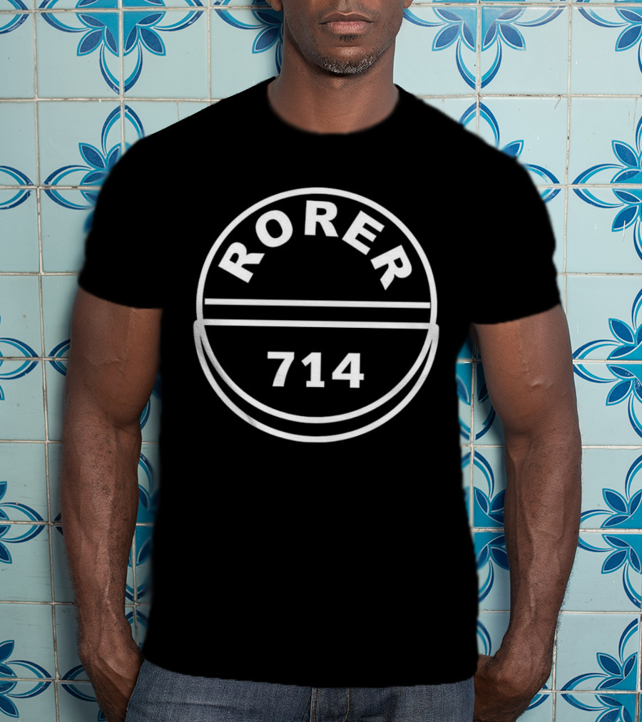 Rorer 714 Logo Circle T-Shirt