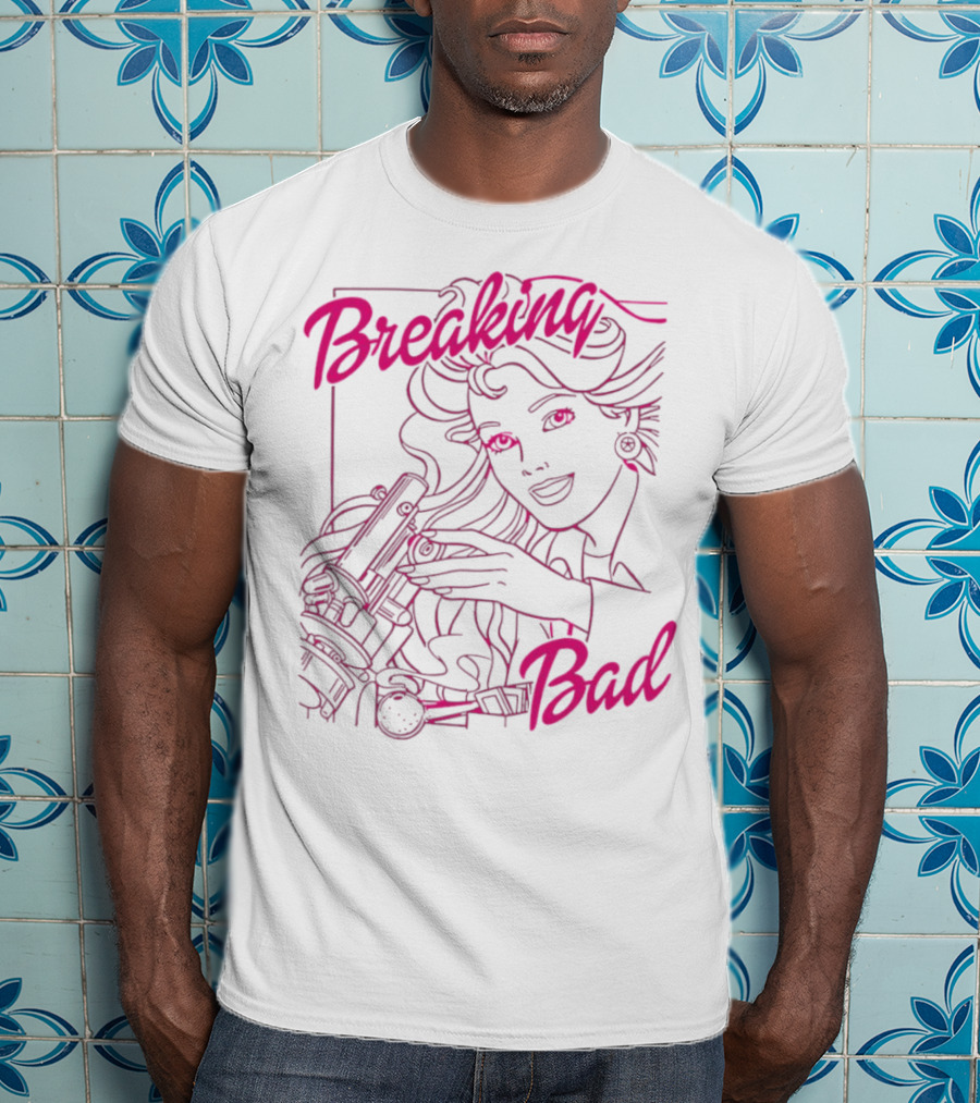 Breaking Bad Barbie Neon Sketch T-Shirt