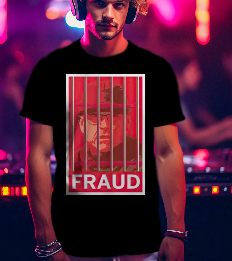 Jim Harbaugh Behind Bars Fraud T-Shirt