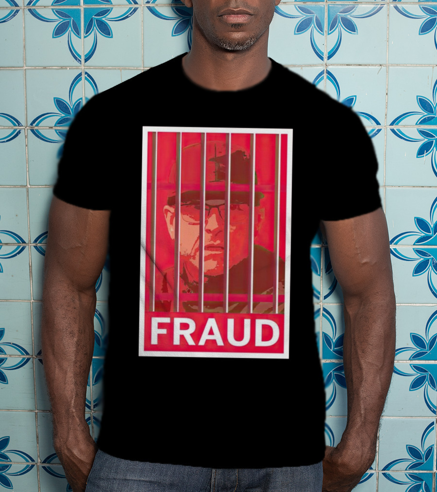 Jim Harbaugh Behind Bars Fraud T-Shirt