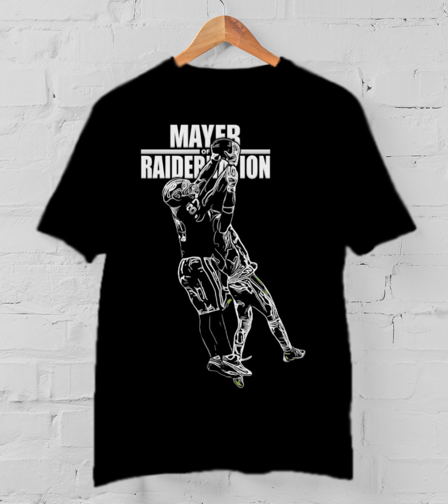 Mayer Of Raidernation Football Action T-Shirt