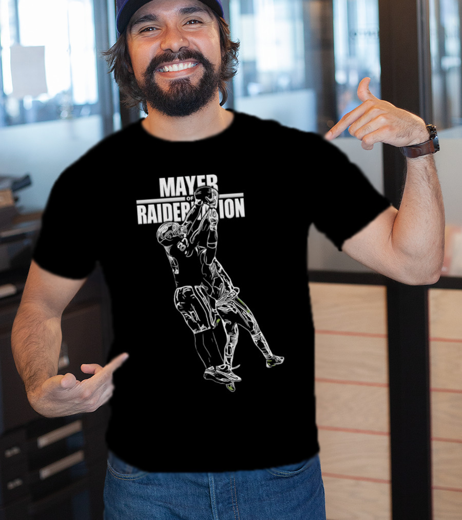 Mayer Of Raidernation Football Action T-Shirt