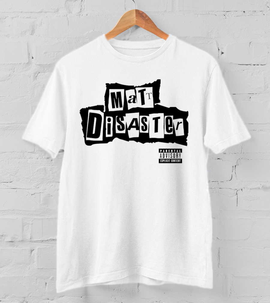 Matt Disaster Explicit Content Mr. Pink T-Shirt