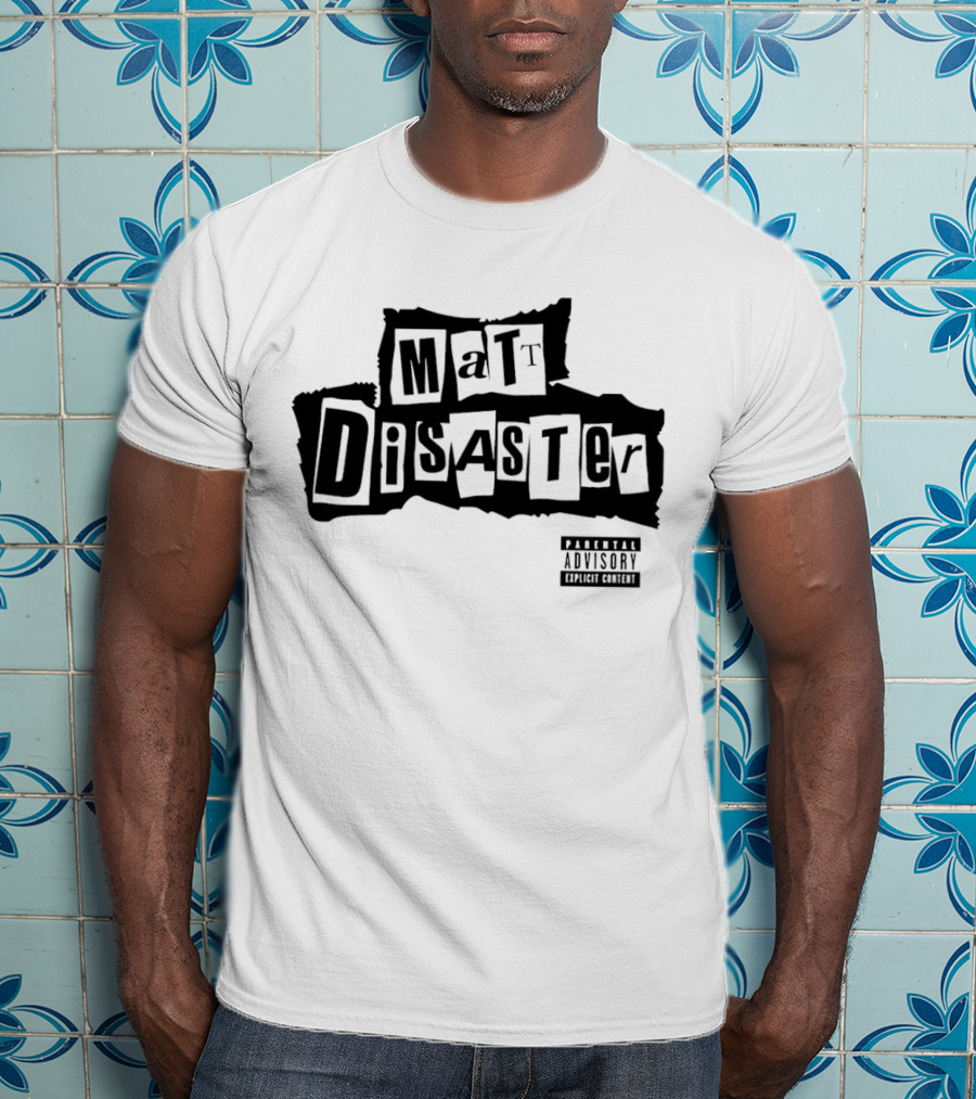 Matt Disaster Explicit Content Mr. Pink T-Shirt