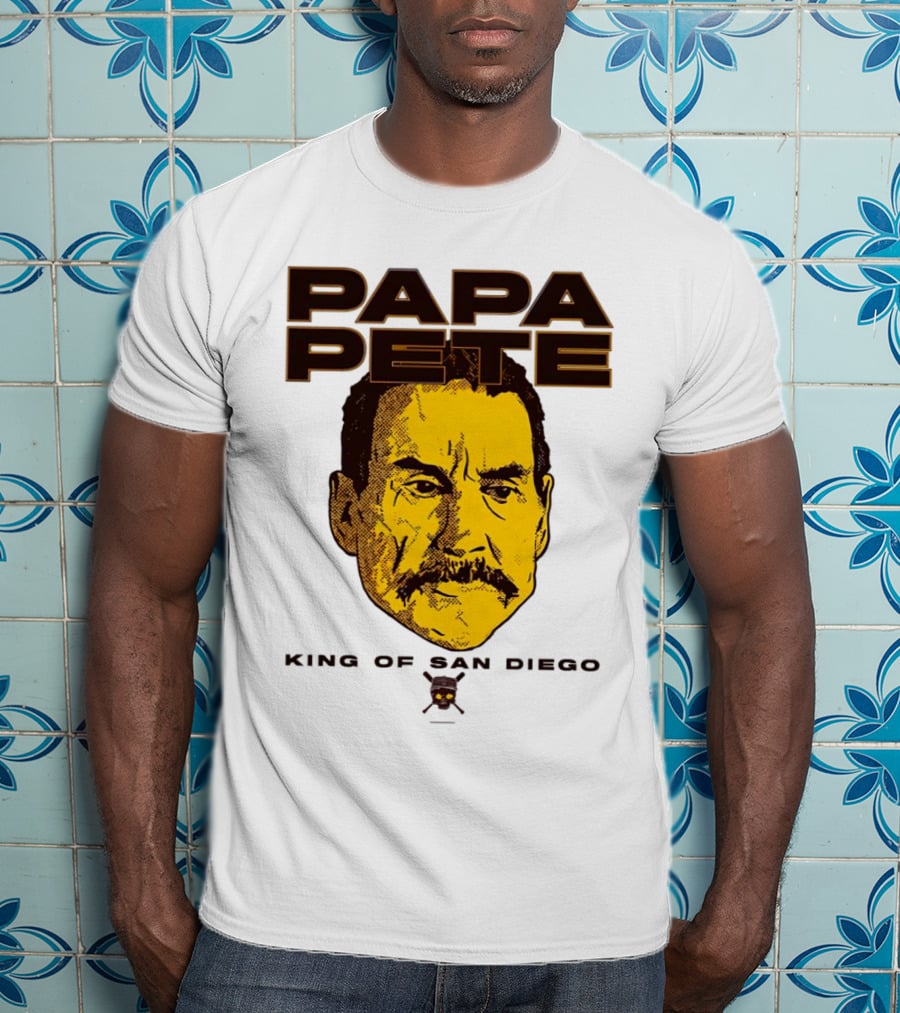 Papa Pete King Of San Diego Iconic Yellow T-Shirt