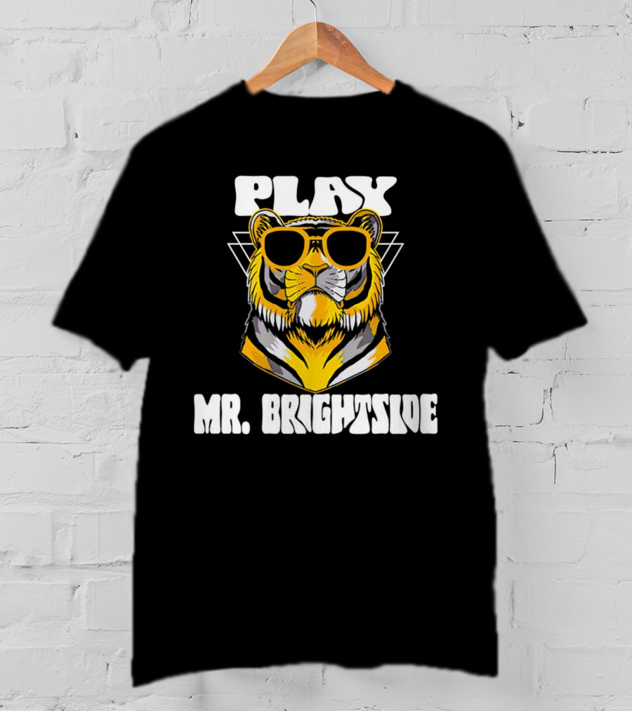 Play Mr. Brightside Tiger Sunglasses T-Shirt