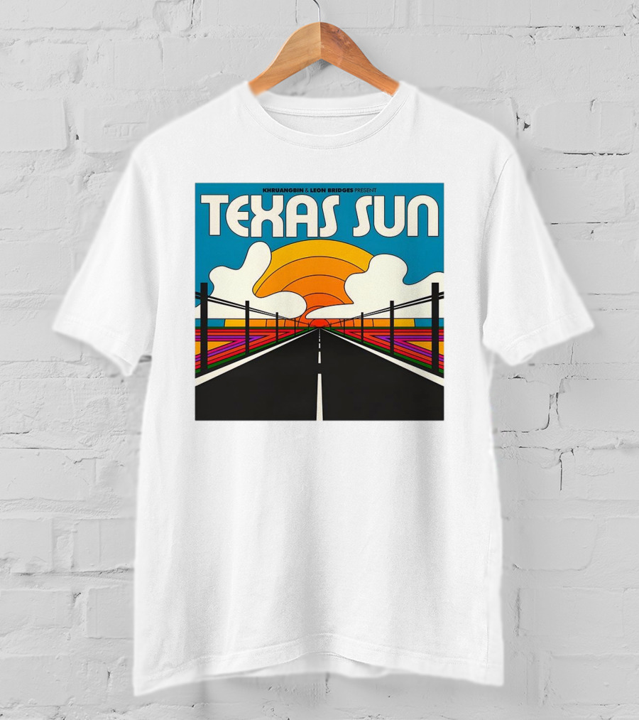 Khruangbin And Leon Bridges Present Texas Sun United State T-Shirt