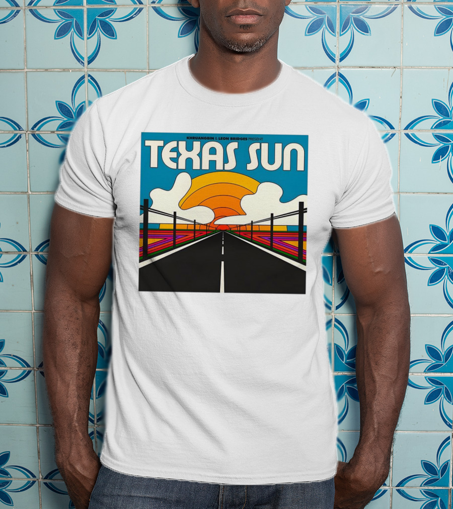 Khruangbin And Leon Bridges Present Texas Sun United State T-Shirt
