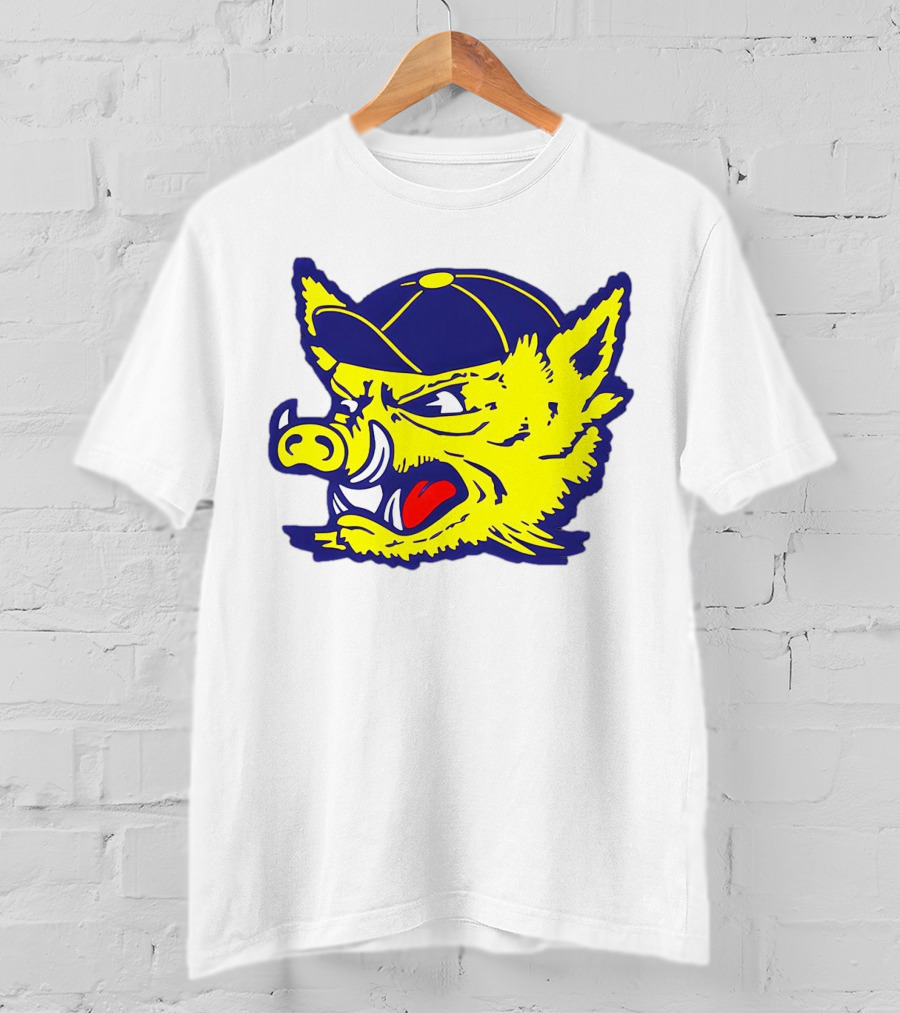Vamos Javelinas Texas Football Fierce Yellow Mascot T-Shirt