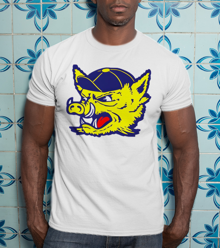 Vamos Javelinas Texas Football Fierce Yellow Mascot T-Shirt