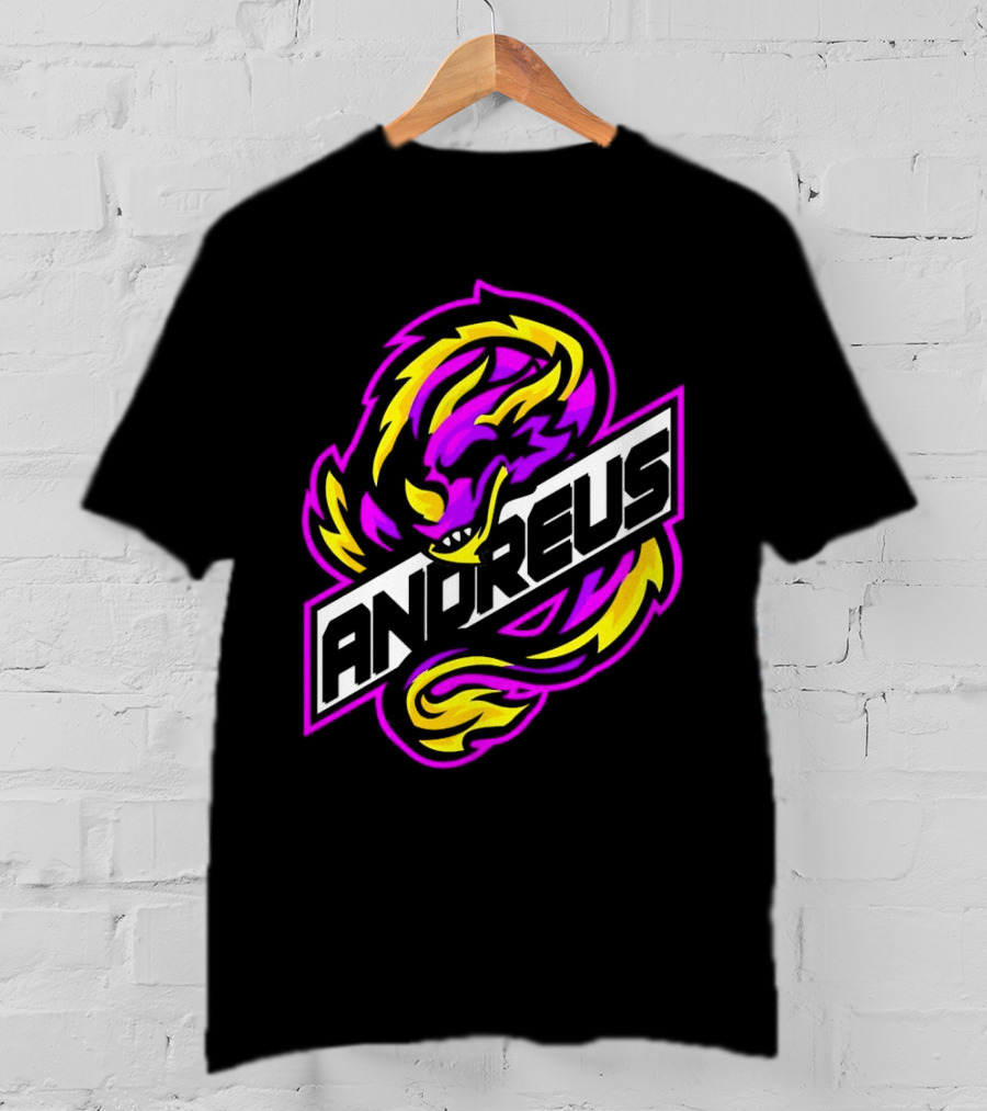 ANDREUS Dragon Logo Aoandreus13 T-Shirt