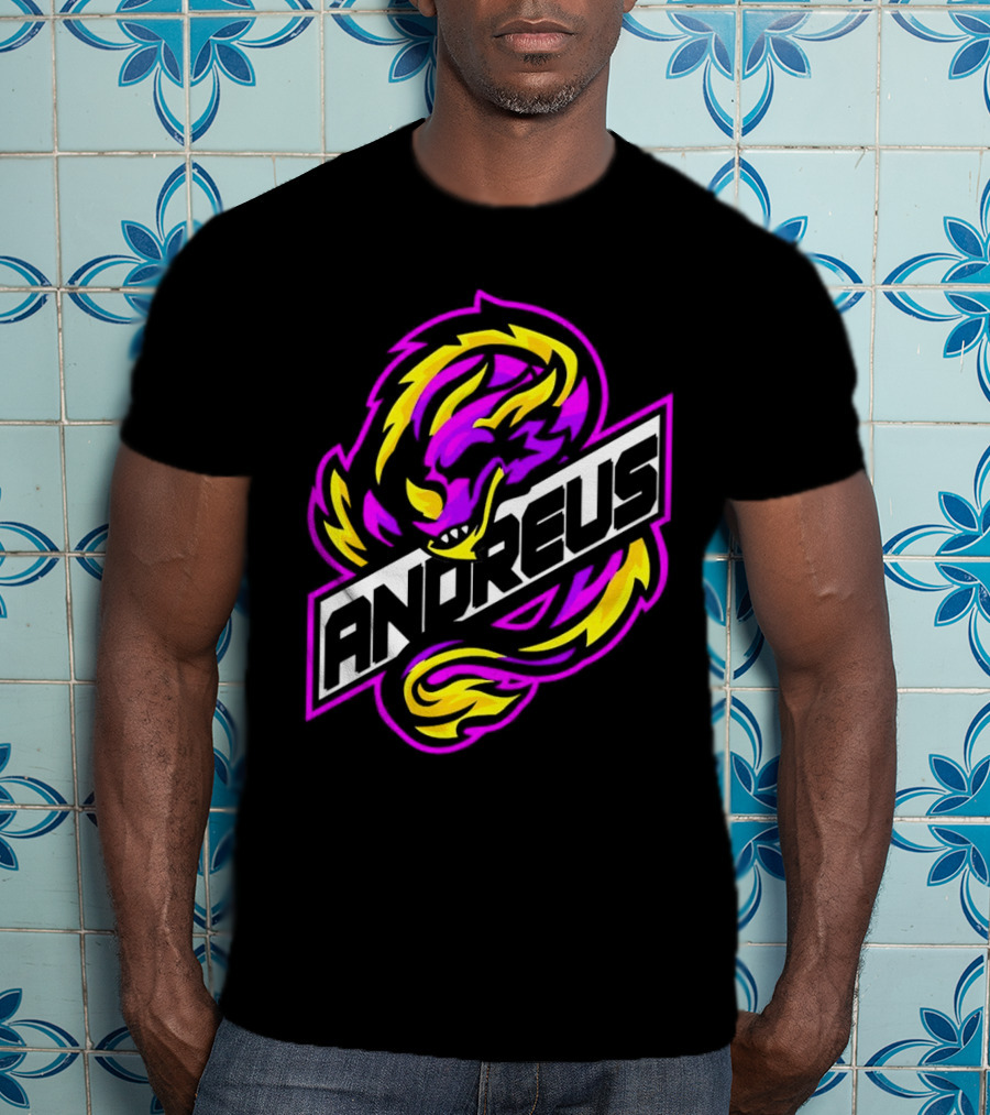 ANDREUS Dragon Logo Aoandreus13 T-Shirt