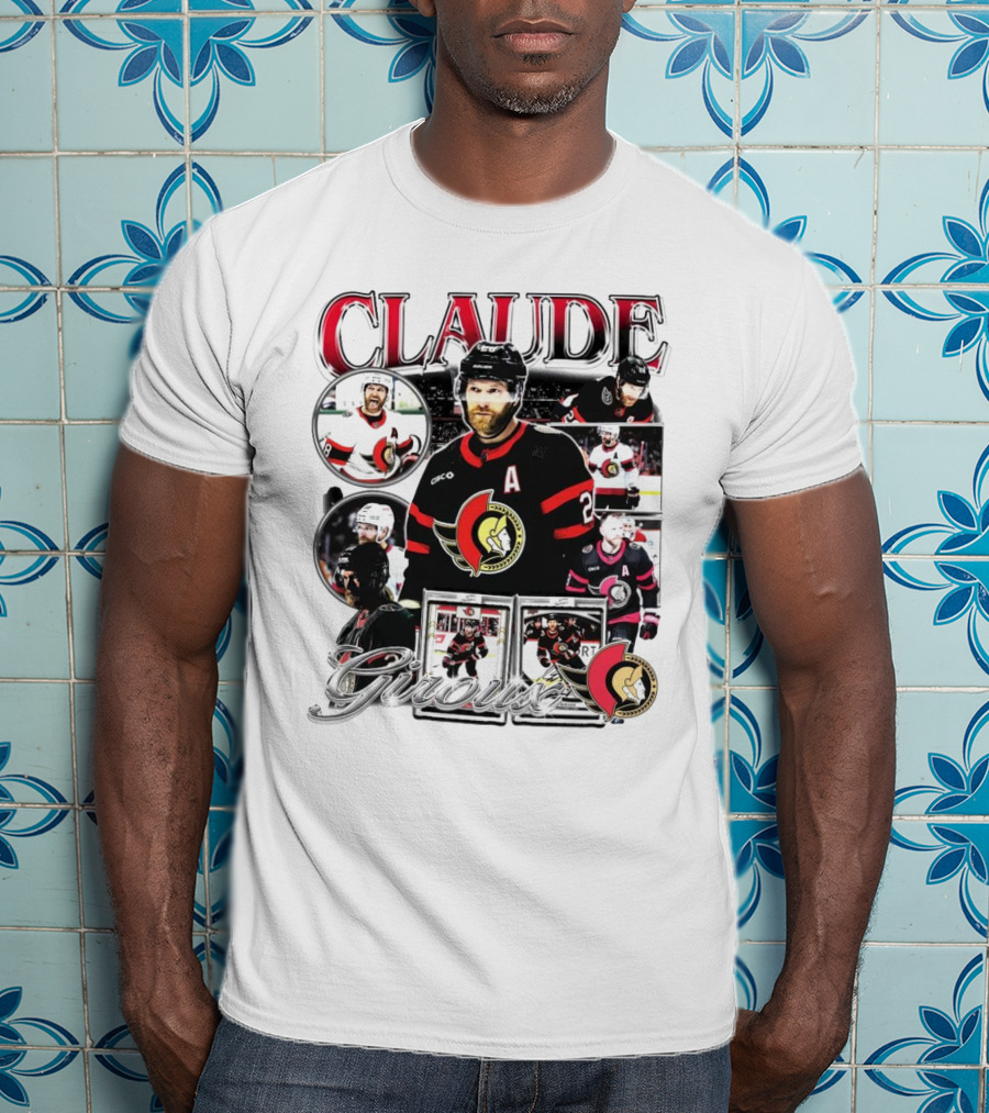 Claude Giroux Ottawa Senators Hockey Player Highlight Montage T-Shirt