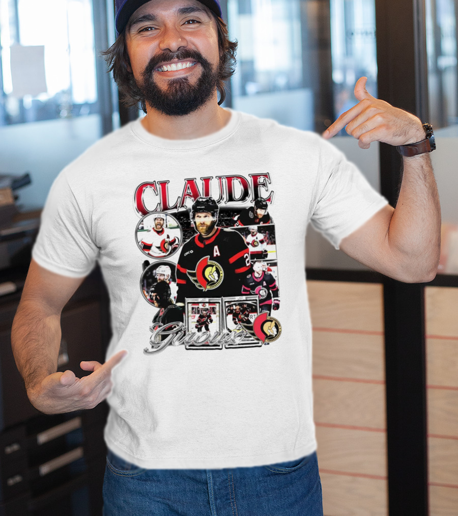 Claude Giroux Ottawa Senators Hockey Player Highlight Montage T-Shirt