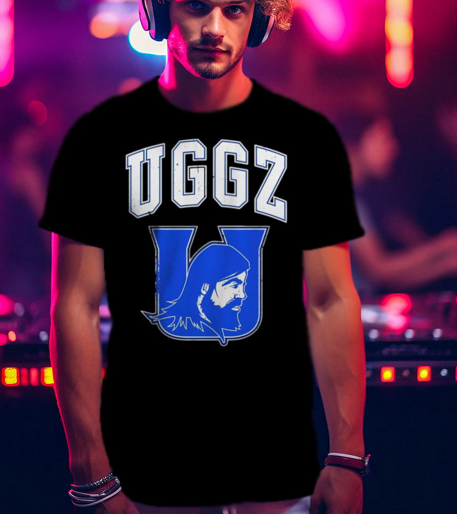 UGGZ U Uglee Edric Everhart Collegiate Blue Varsity T-Shirt