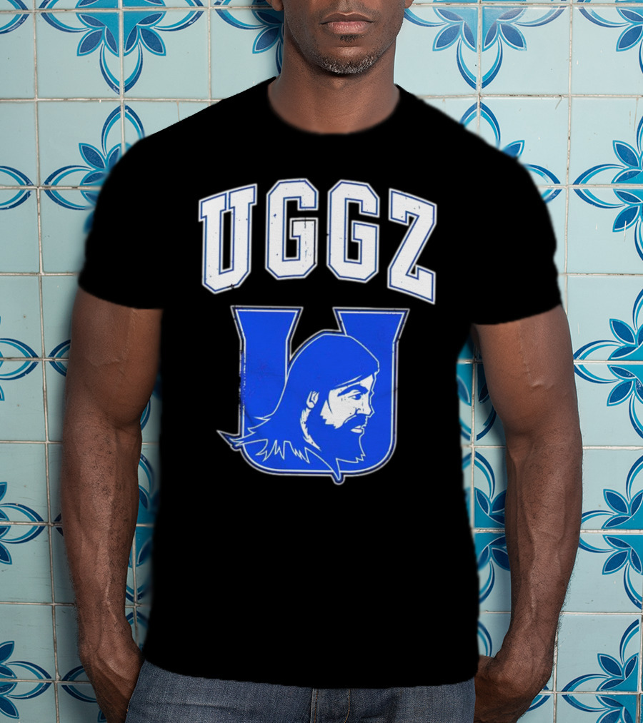UGGZ U Uglee Edric Everhart Collegiate Blue Varsity T-Shirt