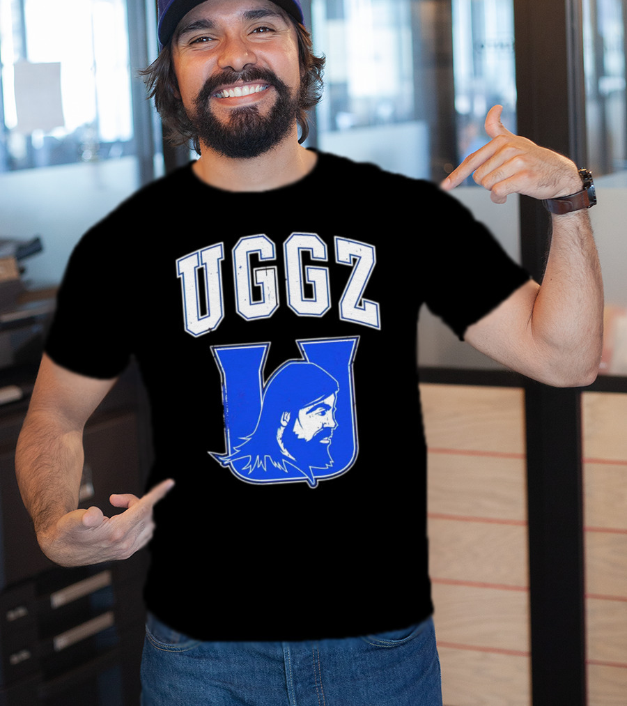 UGGZ U Uglee Edric Everhart Collegiate Blue Varsity T-Shirt