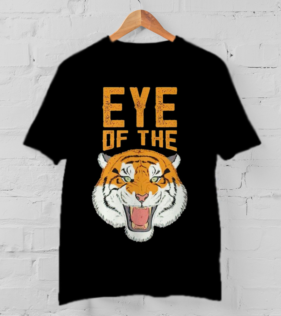 Eye Of The Tiger Fierce Roaring Tiger Face T-Shirt