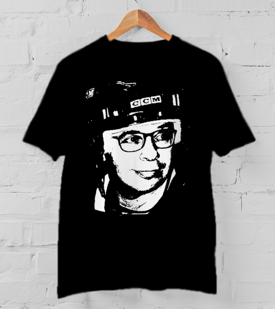 Rick Moranis CCM Hockey Helmet Iconic T-Shirt