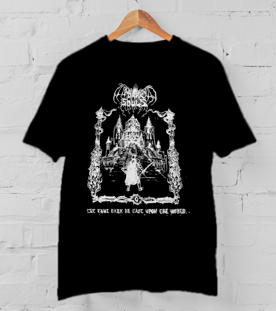 Burzum Let The True Dark Be Cast Upon The World Castle Scene T-Shirt