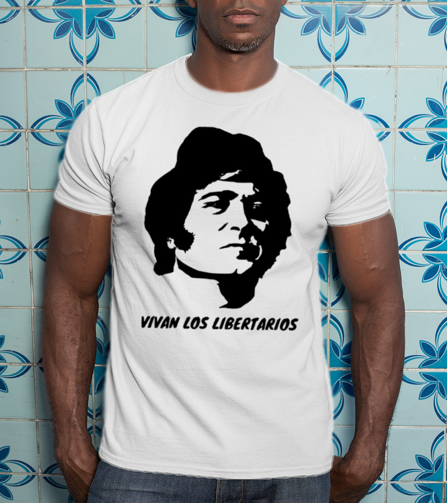 Javier Milei Vivan Los Libertarios Argentina Libertarian Movement T-Shirt