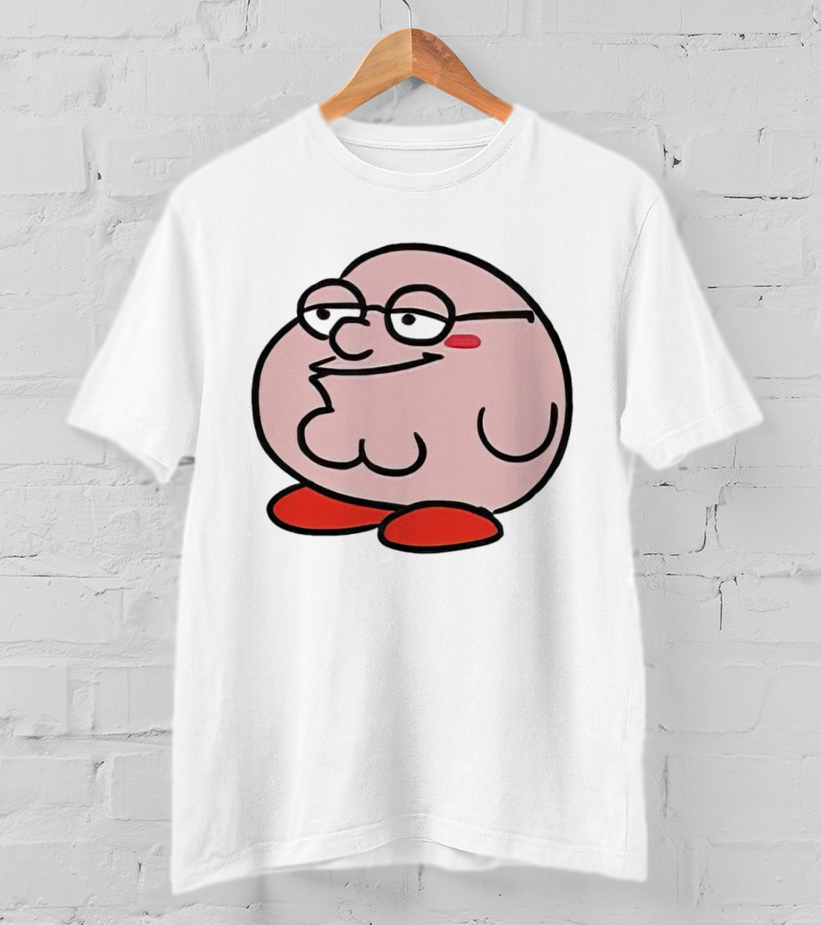 Peter Griffin Kirby Crossover Mashup T-Shirt