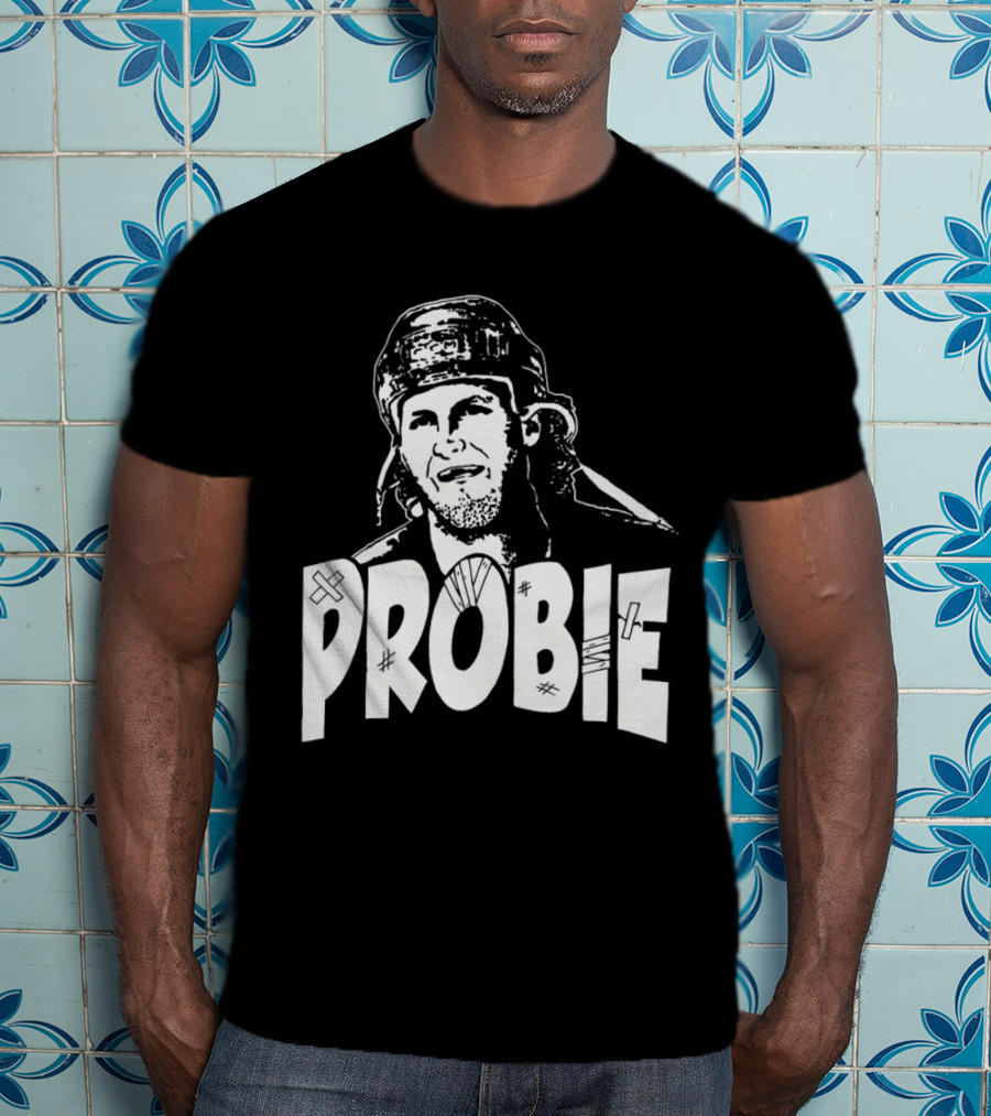 Bob Probert Probie Hockey T-Shirt
