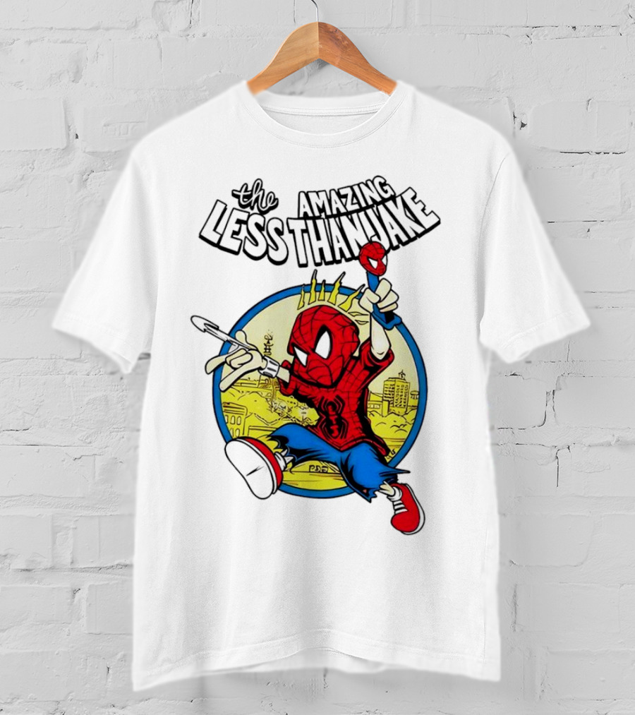 The Less Than Jake Amazing Jake Spider-Man T-Shirt