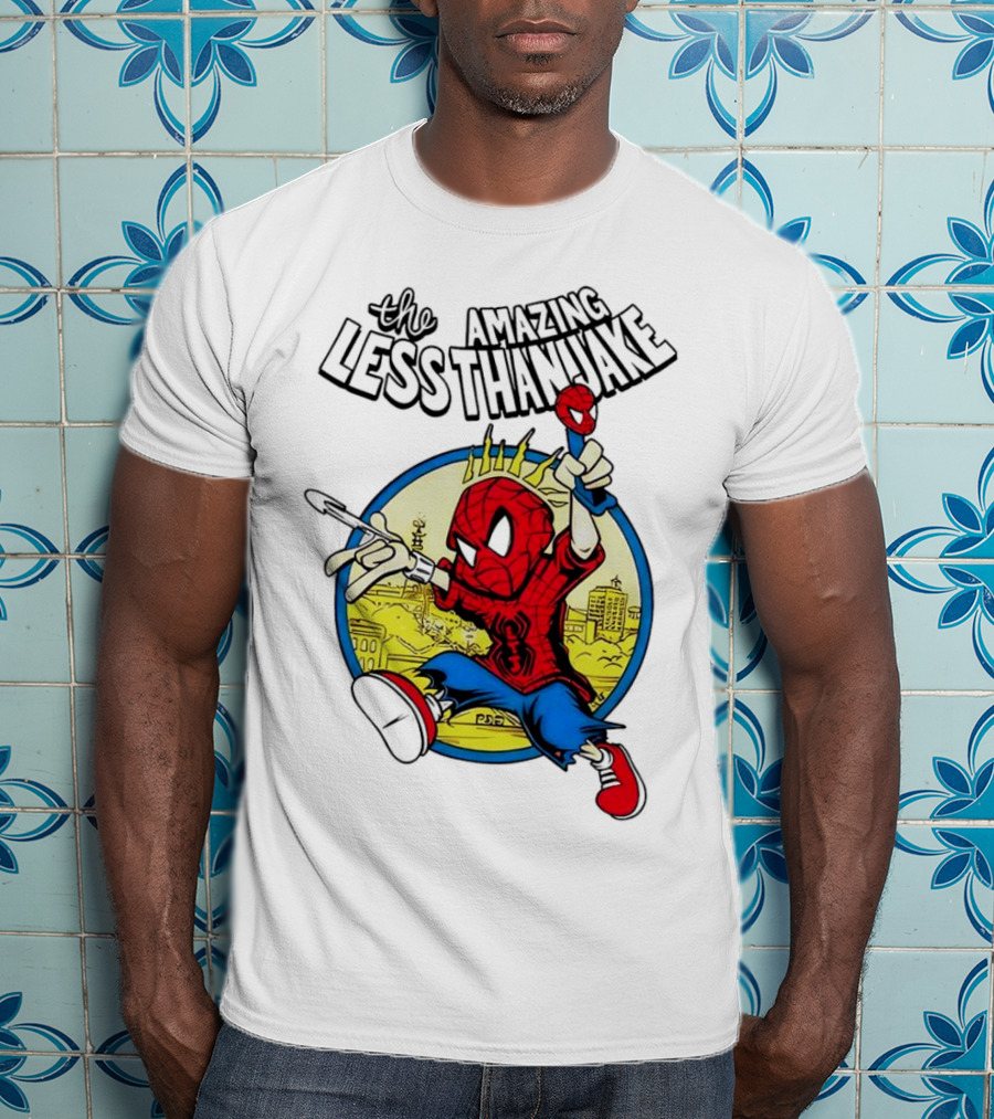The Less Than Jake Amazing Jake Spider-Man T-Shirt