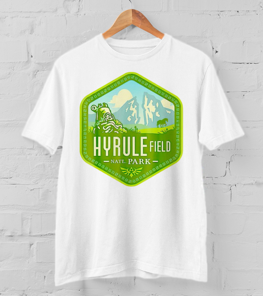 Hiking Wanderlust Hyrule Field National Park T-Shirt