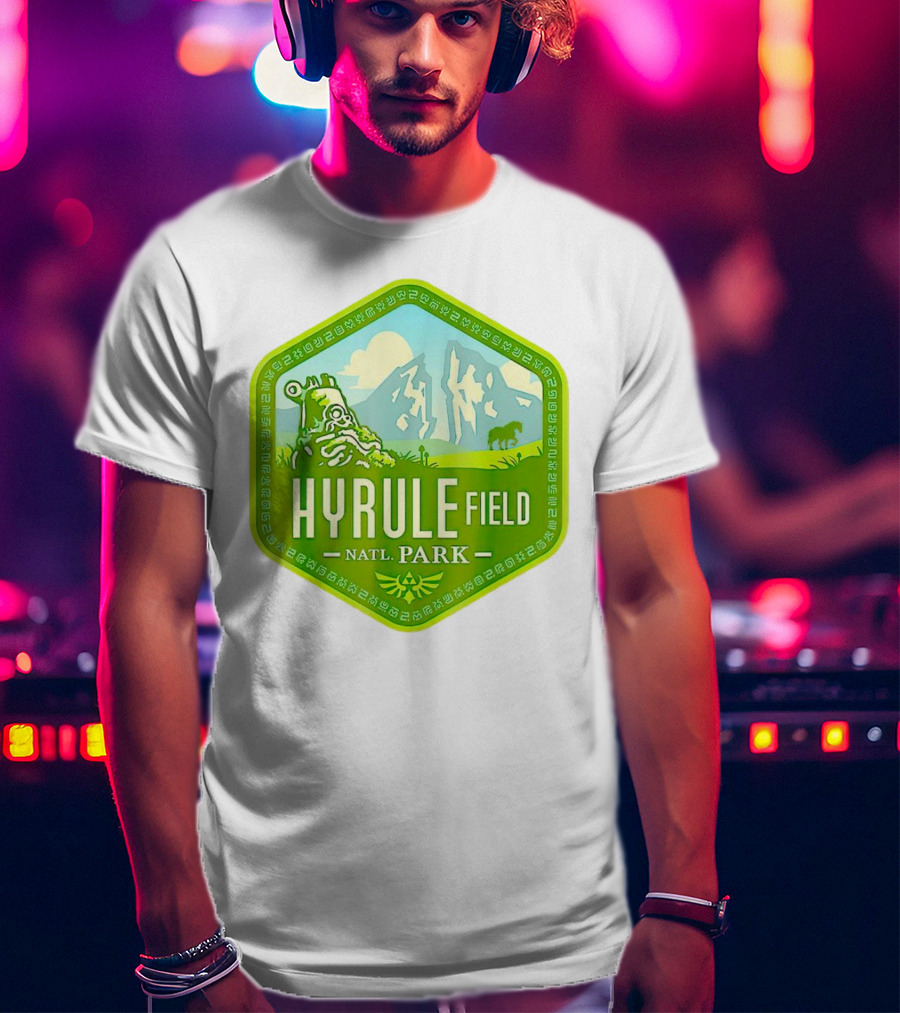 Hiking Wanderlust Hyrule Field National Park T-Shirt