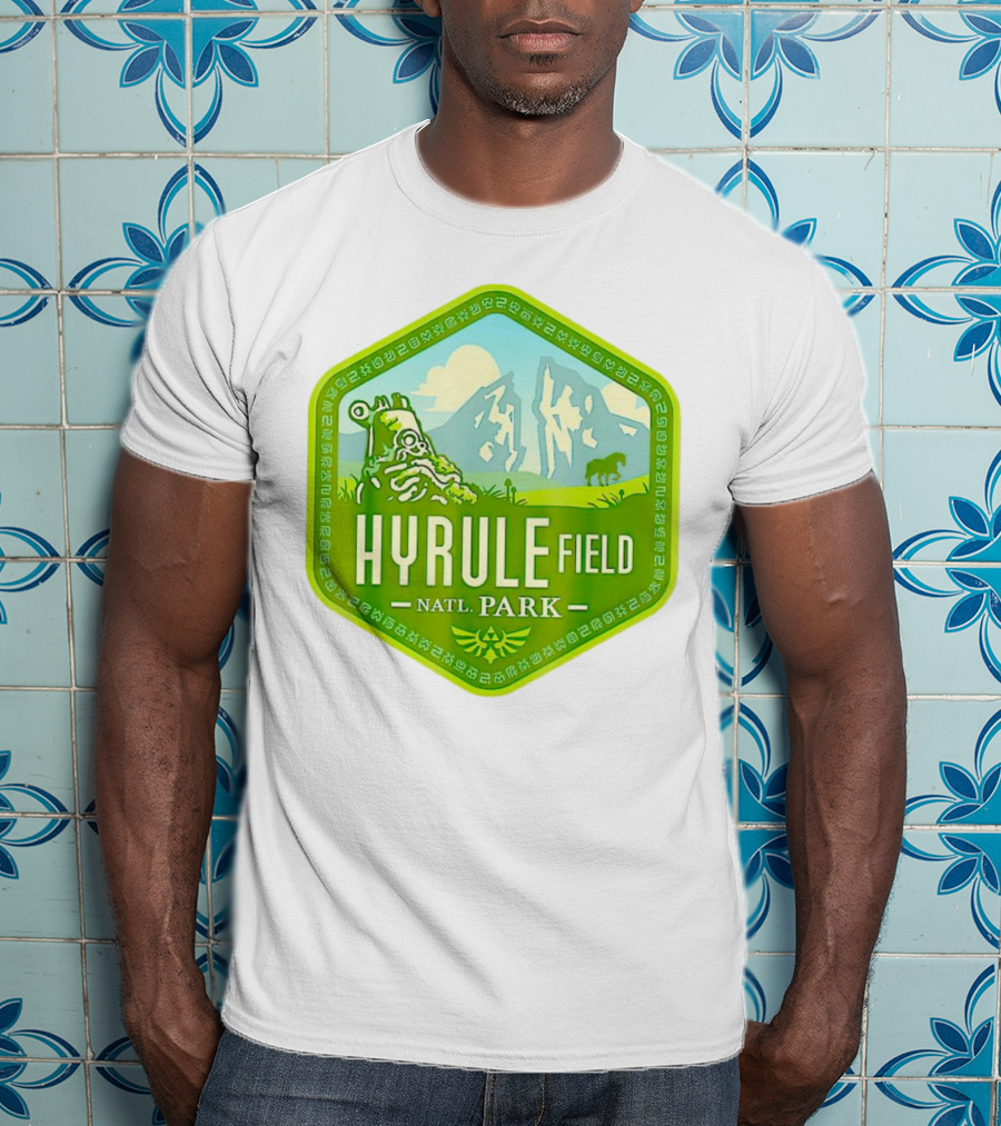 Hiking Wanderlust Hyrule Field National Park T-Shirt