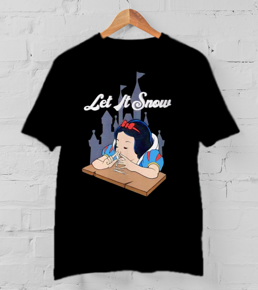 Let It Snow Snow White T-Shirt