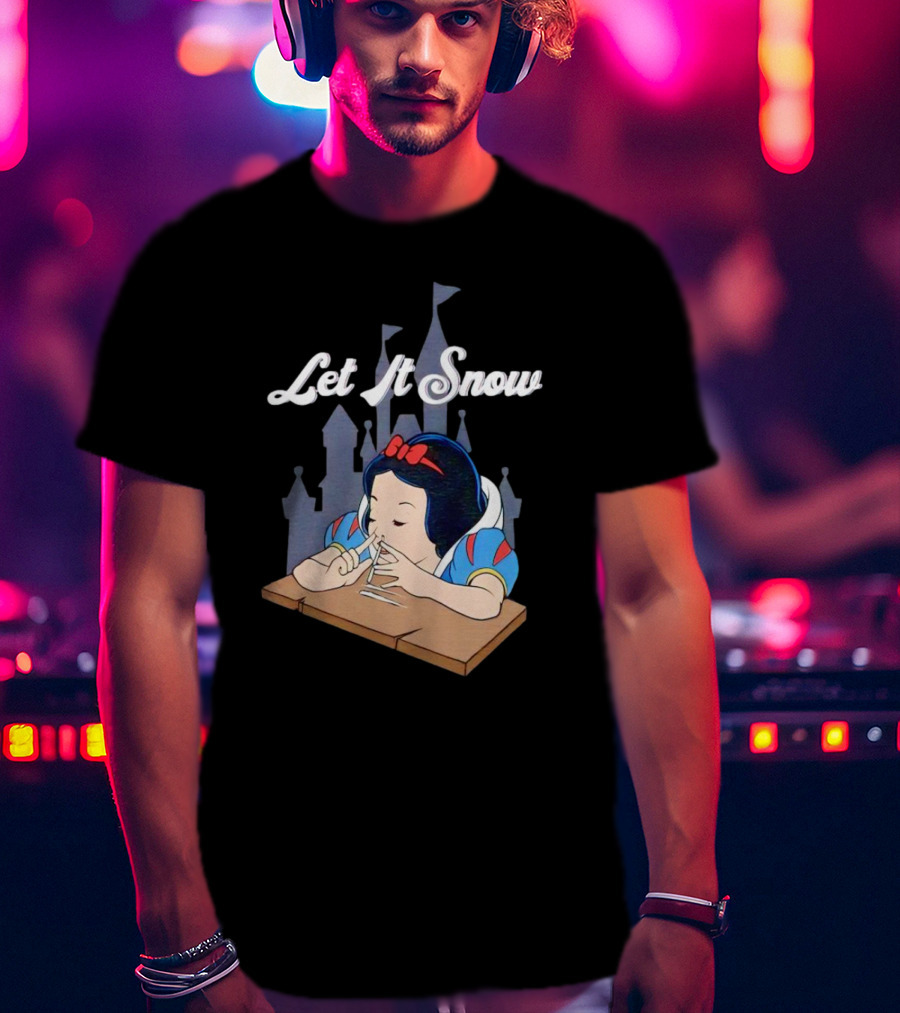 Let It Snow Snow White T-Shirt