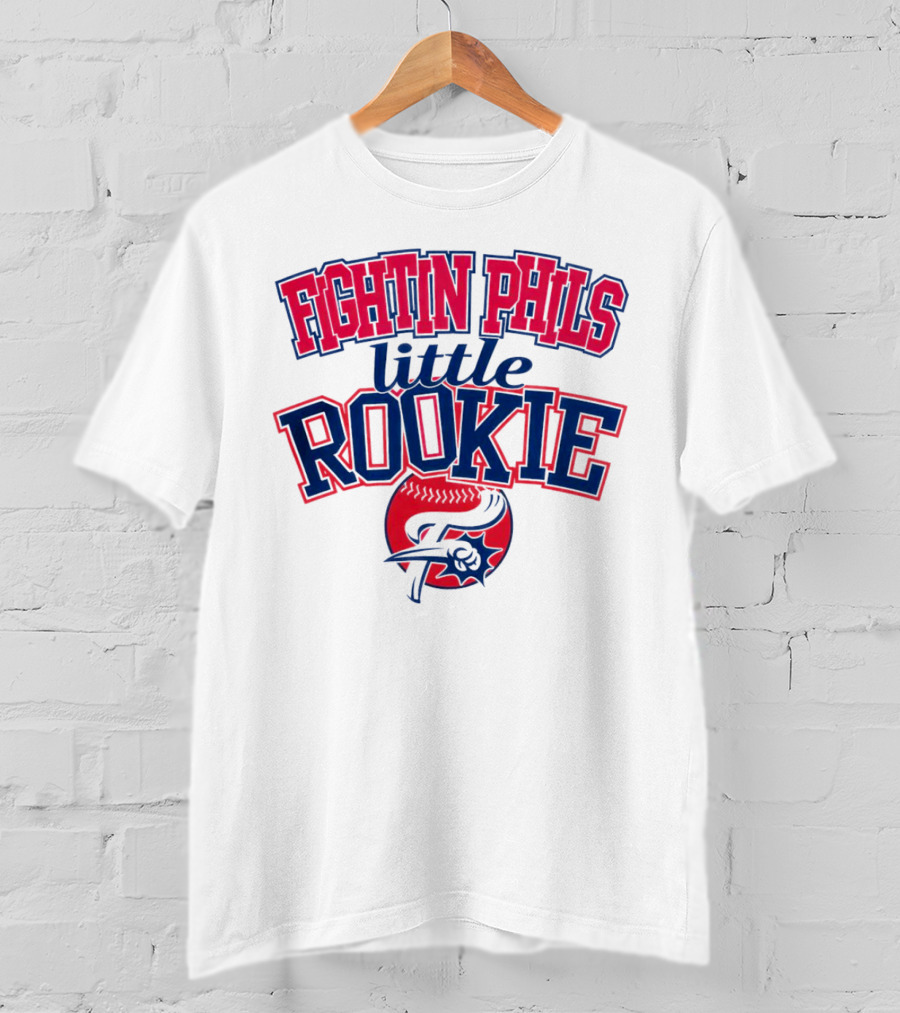 Fightin Phils Little Rookie Baseball Toddler T-Shirt