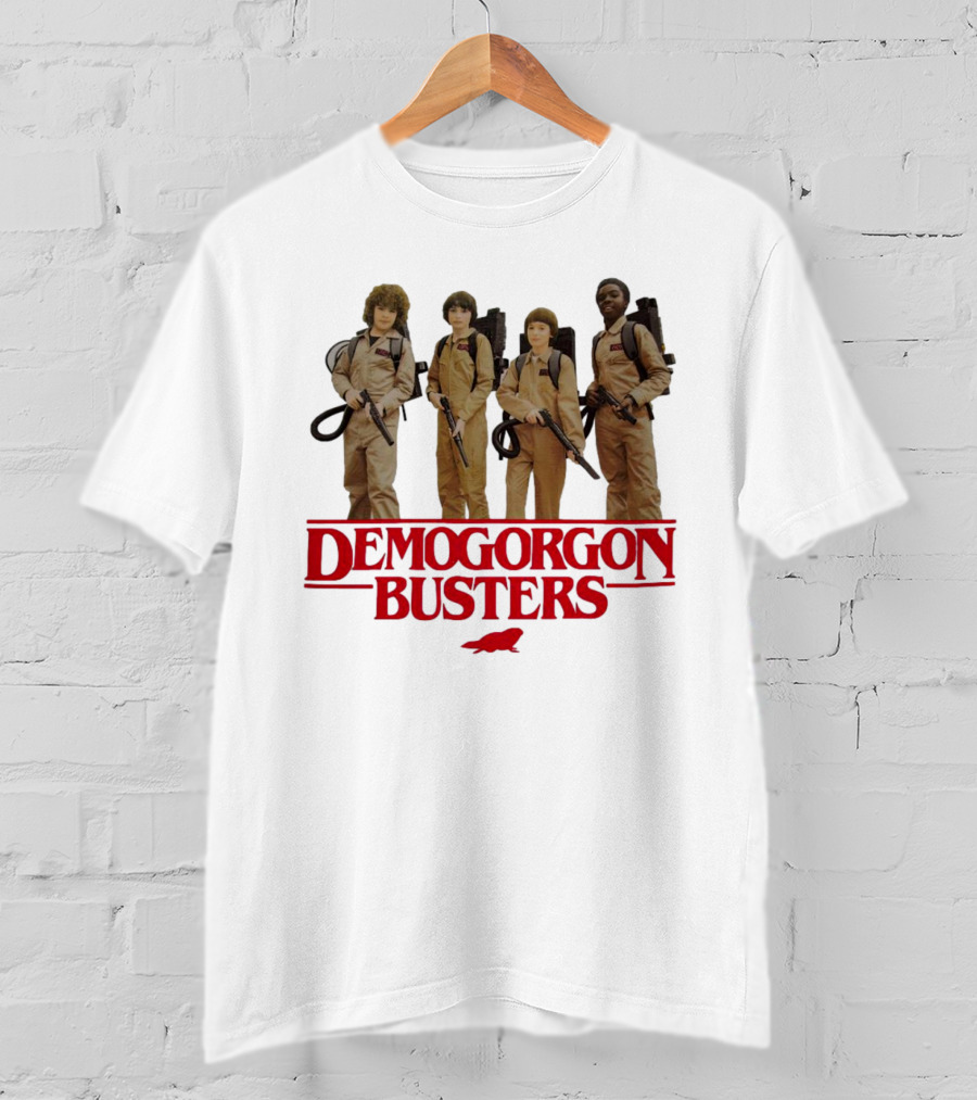 Cleveland Browns Stranger Things Demogorgon Busters Ghostbusters T-Shirt